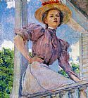 Robert Reid Famous Paintings - A Summer Girl